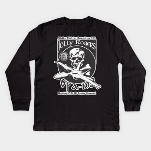 VFA-103 Jolly Rogers Kids Long Sleeve T-Shirt